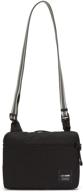 pacsafe slingsafe women's handbags & wallets with anti-theft crossbody design in tweed logo