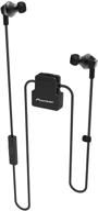 pioneer se-cl6bt-b: ultimate in-ear sport headphones with bluetooth & inline remote logo