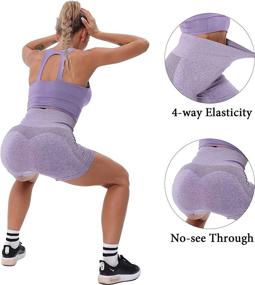 img 2 attached to CHRLEISURE Waisted Seamless Exercise Compression Sports & Fitness