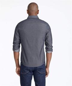 img 1 attached to Regular Chambray Button Casablanca by UNTUCKit
