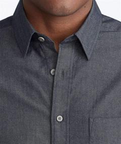 img 2 attached to Regular Chambray Button Casablanca by UNTUCKit