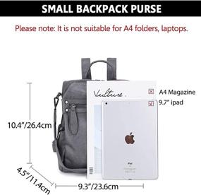 img 2 attached to Backpack Convertible Shoulder Rucksack VONXURY Women's Handbags & Wallets