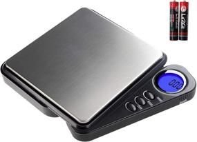 img 4 attached to 📏 Fuzion Digital Pocket Scale 1000g/0.1g: Retractable Display, Auto-Off, Portable Scale for Food, Coffee, Coin, Weed & Medicine