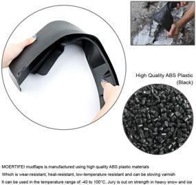 img 1 attached to Enhance Your Volvo XC40's Protection with MOERTIFEI Car Mudguard Fender Mud Flaps Splash Guards (2019-2021 Compatible)