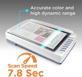 img 2 attached to 🖨️ Plustek OpticPro A320E: A3 CCD Flatbed Scanner with 800dpi Scan Resolution, 12"x17" Scan Area - ICA & Twain Compliant