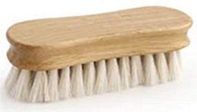 img 1 attached to Premium White Goat Hair Face Brush: Achieve Flawless Complexion