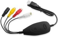 📼 ksrplayer usb 2.0 rca audio video capture adapter: convert vhs to dvd on windows xp, 2000, vista, 7, 8, 10 logo