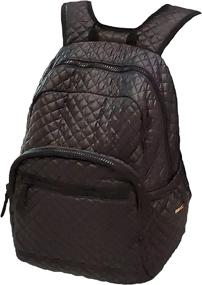 img 4 attached to 🎒 ClaraNY Comfortable Quilted Backpack Repellent: Experience Ultimate Comfort with Enhanced Protection