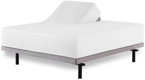 img 3 attached to 😴 Enhance Comfort and Style with the Split Head King Flex Sheet Set for Adjustable Bed - 100% Egyptian Cotton Extra Deep Pocket, 600 Thread-Count, 4 Piece Set (White Solid, King)