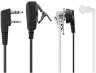 enhanced communication efficiency with baofeng acoustic earpiece headset bf 888s logo