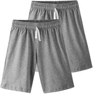 🩳 extra large boys' elastic pocket shorts from spring gege logo