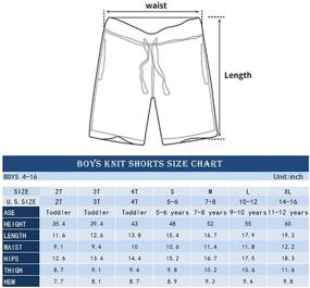 img 2 attached to 🩳 Extra Large Boys' Elastic Pocket Shorts from Spring Gege