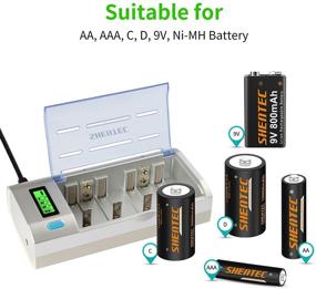 img 3 attached to Shentec Universal Rechargeable Batteries Discharge