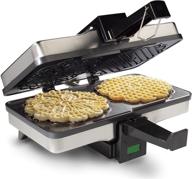 🍪 pizzelle maker: non-stick electric baker for two 5-inch cookies- includes recipes logo