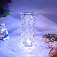 crystal control nightstand dimmable decorative logo