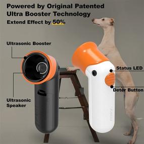 img 3 attached to 🔇 VOSOV Ultrasonic Dog Bark Deterrent: Effective 2-in-1 Training Tool with 30FT Control Range - Achieve Barking Control Indoors and Outdoors!