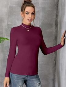 img 3 attached to MANGDIUP Womens Pullover Lightweight T Shirts Women's Clothing and Lingerie, Sleep & Lounge