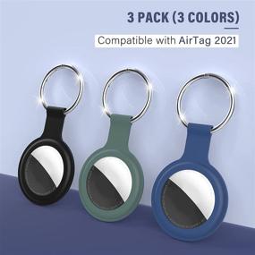 img 3 attached to UniqueMe Compatible AirTag Protector Backpacks GPS, Finders & Accessories