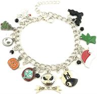 anime cartoon horror before christmas charm bracelet gifts for women and girls: a universe of fandoms logo