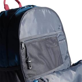 img 2 attached to 🎒 adidas Excel Backpack in Active Teal/Jersey Onix/Real Pink/Onix - Unisex, One Size