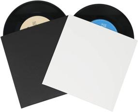 img 3 attached to Big Fudge Pro Blank Album Jackets - Premium 7 Inch LP Vinyl Covers (350gsm) for Record Sleeves & Outer Sleeves