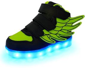 img 3 attached to 👟 Step into Fun: KARKEIN Rechargeable Flashing Sneakers for Toddler Girls – Athletic Shoes that Sparkle!
