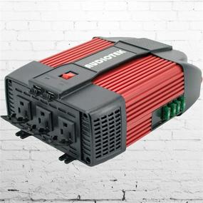 img 3 attached to Audiotek 2000W Power Inverter: High-Performance DC 12V to AC 110V Car Converter with USB Charging Port