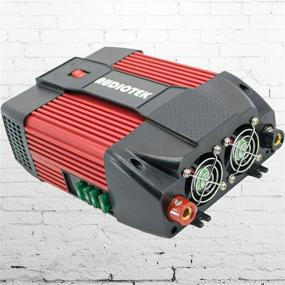 img 1 attached to Audiotek 2000W Power Inverter: High-Performance DC 12V to AC 110V Car Converter with USB Charging Port