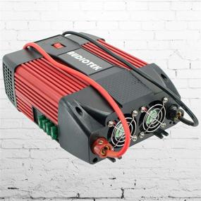 img 2 attached to Audiotek 2000W Power Inverter: High-Performance DC 12V to AC 110V Car Converter with USB Charging Port