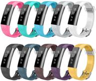 aiunit fitbit accessories replacement wristbands logo