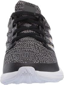 img 3 attached to 👟 Adidas RapidaRun: Black Grey Girls' Athletic Shoes - Unisex Design