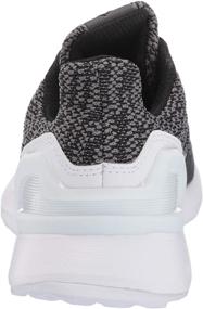 img 2 attached to 👟 Adidas RapidaRun: Black Grey Girls' Athletic Shoes - Unisex Design