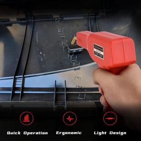 img 2 attached to 🔧 Versatile Plastic Welder with Quick Operation, Multipurpose Fit, Plastic Repair Kit, Enhanced Portability, Hot Stapler - An Ideal DIY Tool for More Comfortable and Efficient Plastic Welding