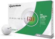 taylormade project dozen balls white logo