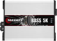 🔊 taramps bass 5k 1 ом 5000 вт класс d моноусилитель - вершина басовой мощности логотип