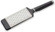 kitchenaid classic etched medium grater - 2 inch, black, ideal size for kitchen logo