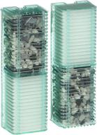 penn-plax small world aquarium filter & filter kit with replacement cartridges - effective bio sponge, carbon, and zeolite crystals - ideal for freshwater and saltwater setups logo