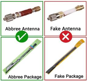 img 2 attached to BNC Gooseneck Antenna - ABBREE 27MHz - 19.29 Inch, Foldable - Tactical CB Antenna for Midland, Cobra, Uniden Portable Two Way Radio