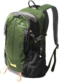 img 4 attached to Ennoven Camping Daypack: Water-Resistant Backpack for Outdoor Adventures