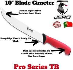 img 2 attached to JERO Pro Cimeter Butcher Knife
