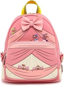 img 4 attached to Loungefly Disney Cinderella Peek-A-Boo Double Strap Women's Shoulder Bag Purse