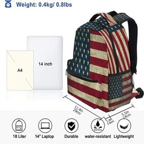 img 1 attached to 🎒 Kids School Bag Bookbag: Travel Laptop Backpack for Boys and Girls