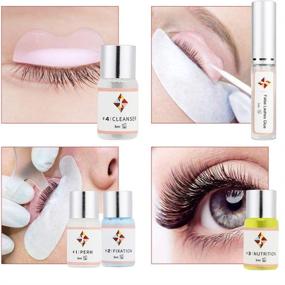 img 1 attached to 👁️ Ultimate Lash Lift Kit: Профессиональный набор для перманентного завивания ресниц для потрясающих и долговечных завивок, идеально подходит для салонов (обновленная версия клея)