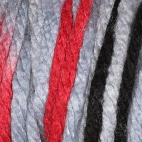 img 3 attached to 🧶 Caron Simply Soft Yarn, 5 oz, Red Camo, 5 fl oz