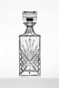 img 1 attached to Irish Cut Whiskey Decanter 750ml - Ideal for Scotch, Liquor, Vodka, Wine or Bourbon