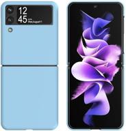 чехол redluckstar fashion для samsung galaxy z flip 3, тонкий, стильный, противоударный, прочный защитный чехол для женщин и мужчин (galaxy z flip 3 5g) логотип