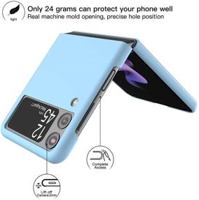 img 2 attached to Samsung Galaxy Z Flip 3 Case Redluckstar Fashion PC Case For Woman And Man Thin Slim Shockproof Durable Protective Case For Galaxy Z Flip 3 (Galaxy Z Flip 3 5G