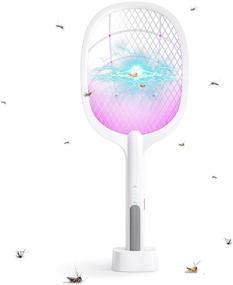 img 4 attached to 🦟 Heixar 2 in 1 Bug Zapper: Powerful Electric Fly Swatter & Mosquito Killer, Indoor/Outdoor, 2500 Volts