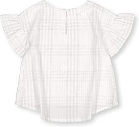 img 2 attached to 👚 Stylish Ruffle Sleeve Girls' Tops, Tees & Blouses by Hope Henry