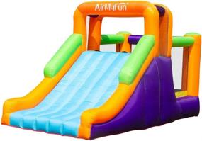 img 4 attached to 🏞️ Unleash Fun Outdoors with AirMyFun Bouncing Jumping Climbing Equipment